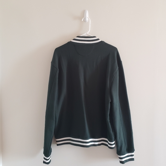 American Apparel Green Varsity Jacket - Picture 2 of 3